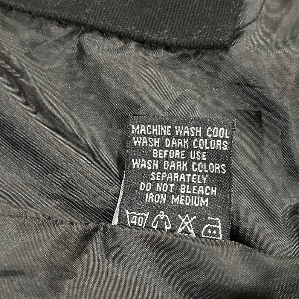 Cowboy HARDWARE Classics Black Logo Zip-Up WOODSMAN SOFT SHELL Jacket MEN SIZE L - Picture 12 of 12